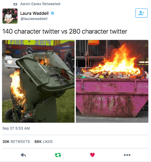 twitter dumpster fire