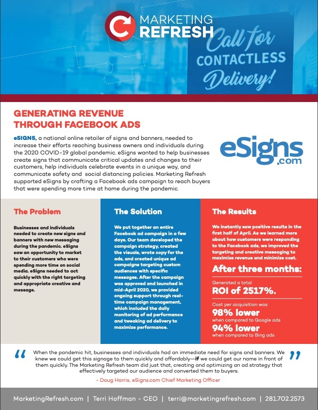 eSigns case study preview