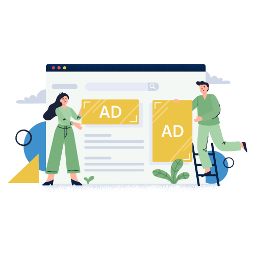 Marketing team auditing a Google Ads account
