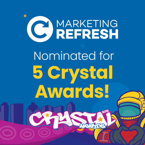 We're Finalists for the 2023 AMA Crystal Awards