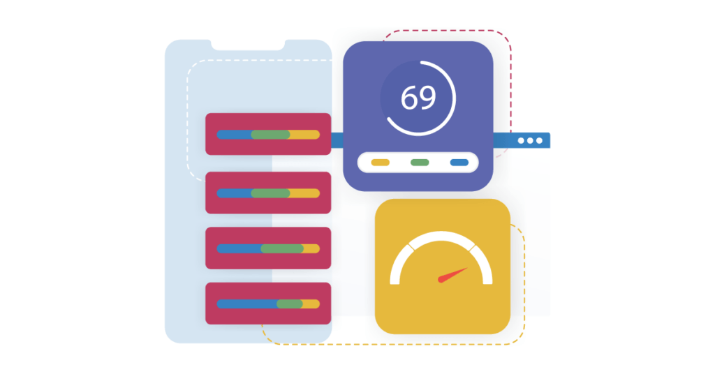 Illustration Representing The Metrics B2B Companies Should Focus On To Measure The Health Of Their Website