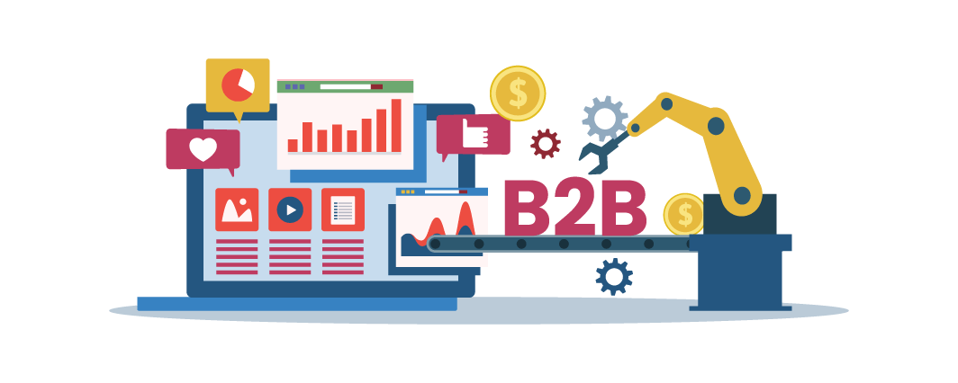B2B industrial sales as a main blog idea