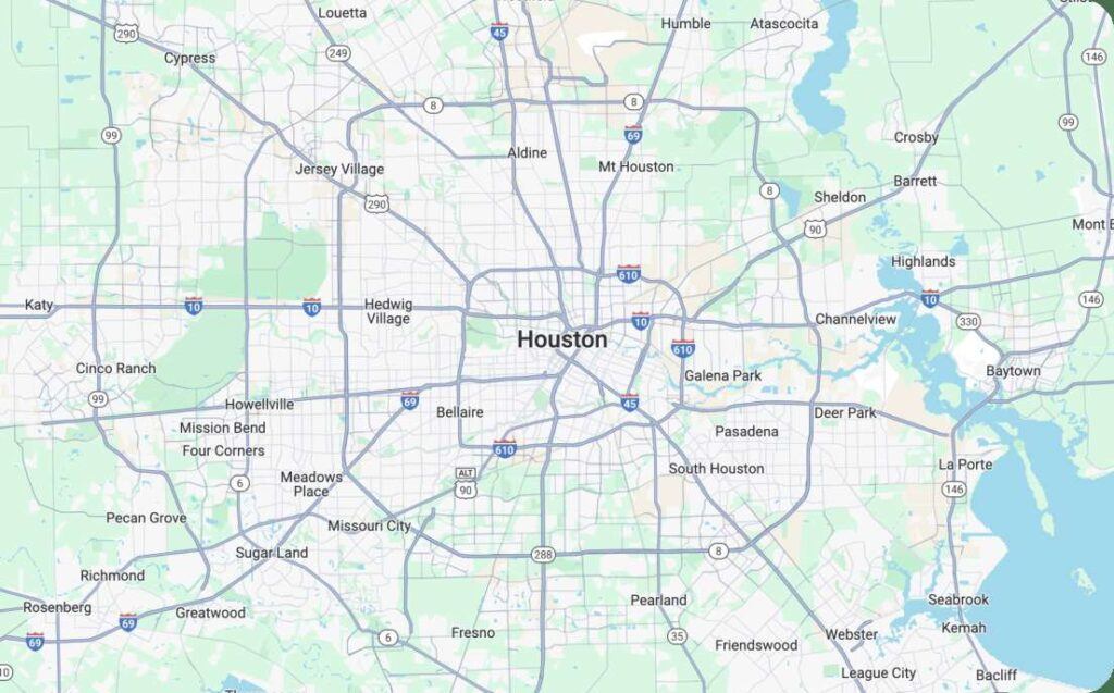 Houston Map