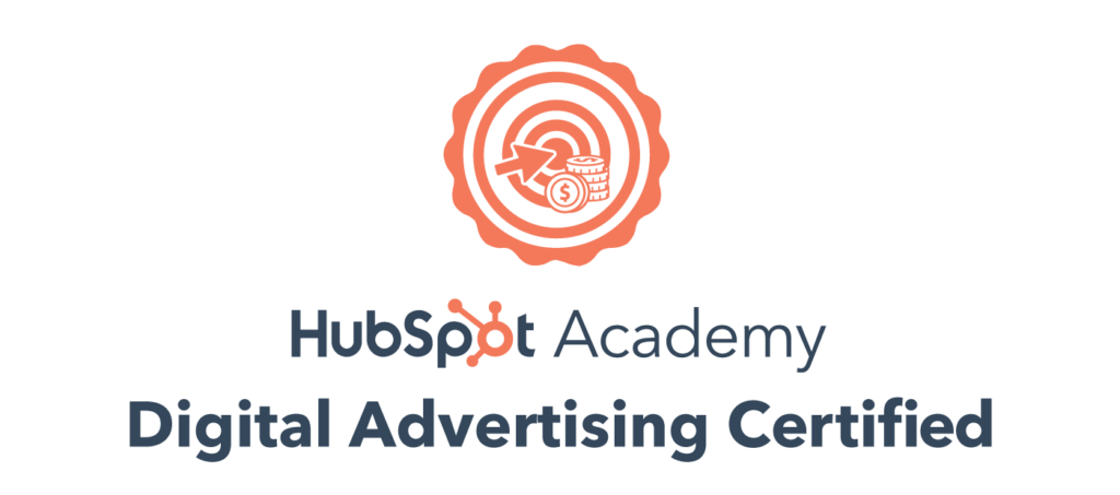 Hubspot Digital Advertising Certified Logo