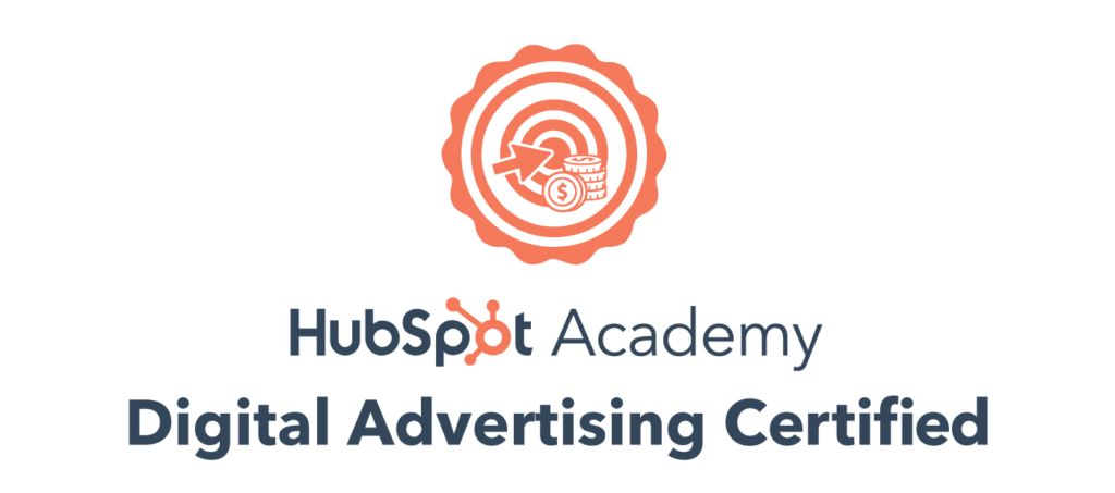 Hubspot Digital Advertising Certified Logo