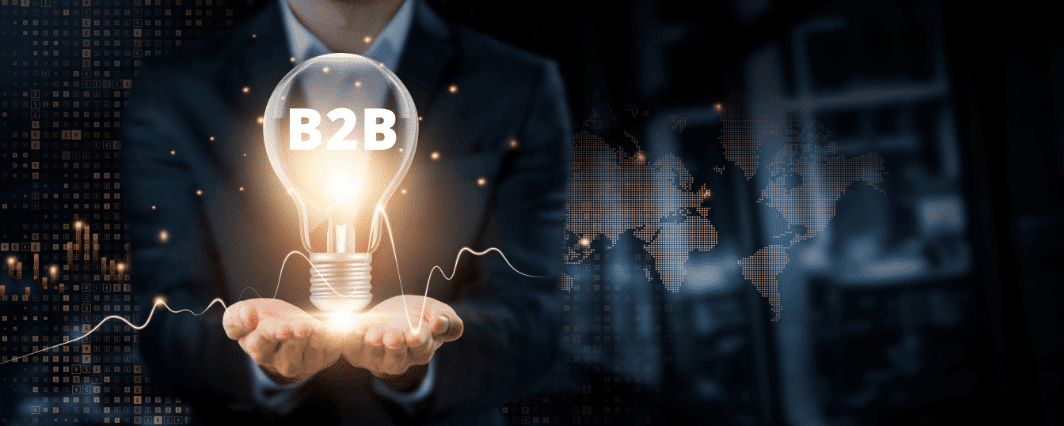 Illustration of B2B innovation to grow sales