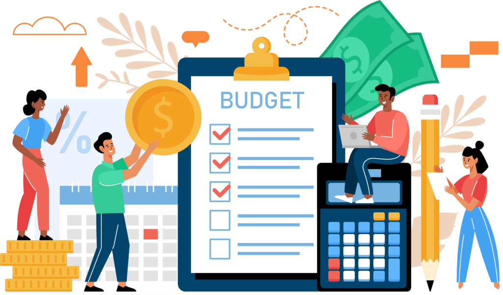 Illustration Of A B2B Ad Strategy Within An Assigned Budget