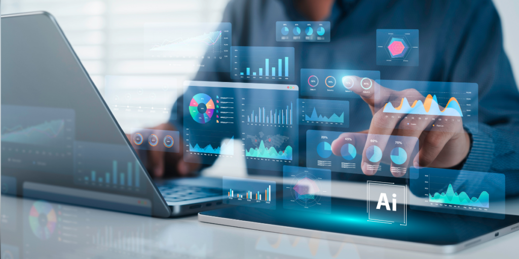 Marketing leader analyzing results from various marketing channels to support the growth of the business