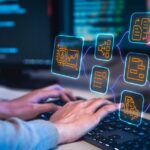 Marketer using various pieces of technology to support AI, SEO, AEO, and GEO