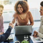 B2B buying process showing buyer research through search, AI tools, website content, and sales conversations.